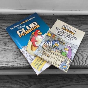 Disney Club Penguin set of 2 books.